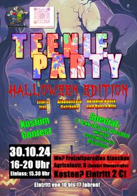 FZP_Flyer - Teenie Disco - HALLOWEEN